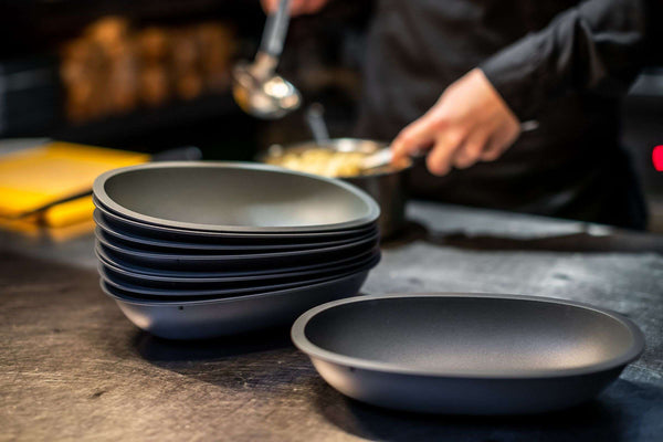 "Move Serving Tray Oval 800 ml Set of 12 Pieces"