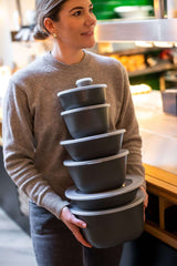 Move Connect Box Scale with Lid 700 ml Set of 6 Pieces