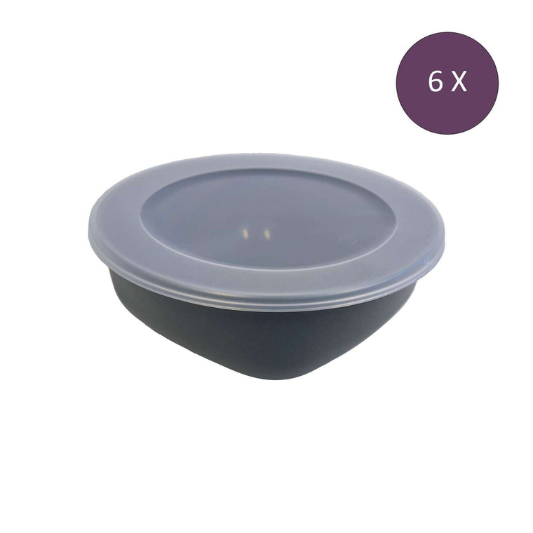 Move Connect Box Scale with Lid 1.3 liter Set of 6 Pieces