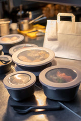 Move Connect Separate Board with Compartment and Lid 1.5 liter Set of 6 Pieces