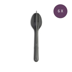 "Move Klikk Cutlery Set 3-Piece Set of 6 Pieces"