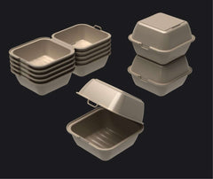 "Move Hamburger Box Set of 12 Pieces"