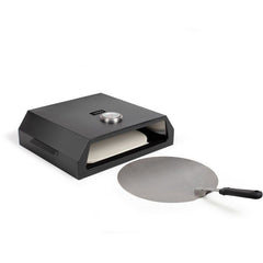 Pizza oven - LIVOO - GS149 - Stainless steel - For gas or charcoal barbecue - 33.5 x 27.5 cm