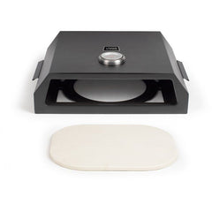 Pizza oven - LIVOO - GS149 - Stainless steel - For gas or charcoal barbecue - 33.5 x 27.5 cm