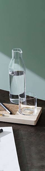 Desk Tray Organizer Carafe Set 28 cm
