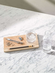 Desk Tray Organizer Carafe Set 28 cm