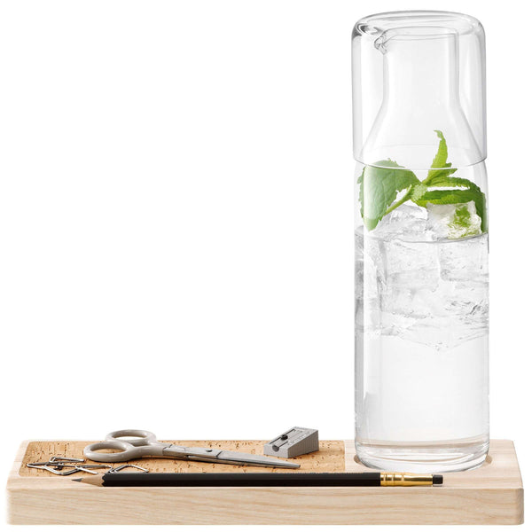Desk Tray Organizer Carafe Set 28 cm