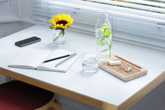 Desk Tray Organizer Carafe Set 28 cm