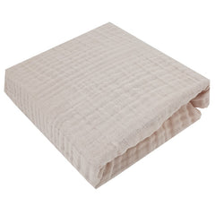 Muslin sheet with elastic band 140 x 70 cm BLUE