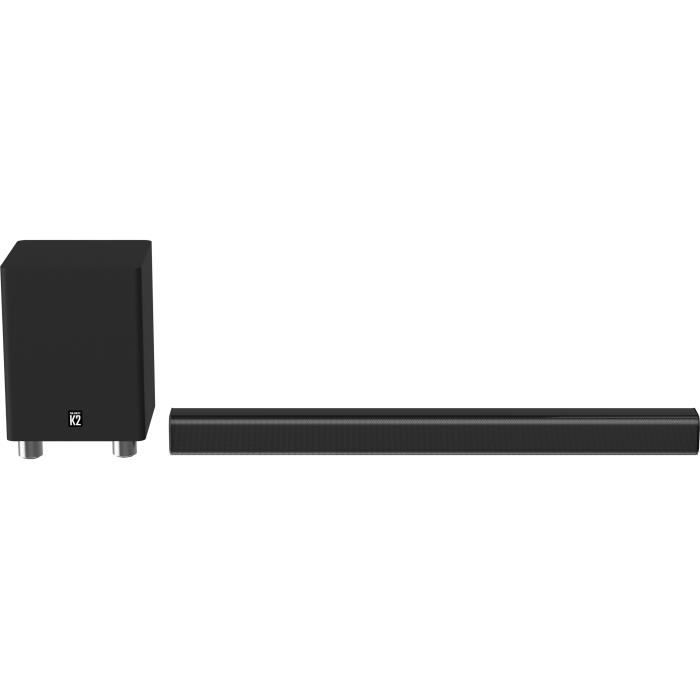 MAJORITY K2 SOUNDBAR WITH WIRELESS SUBWOOFER - BLACK