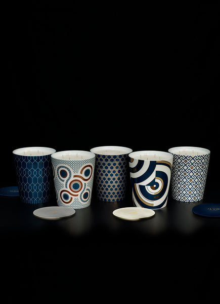 "Illum Cologne Retro Scented Candle Medium"