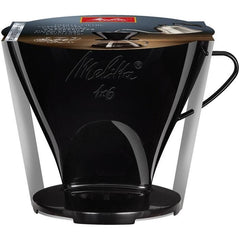 MELITTA 1x6 koffiefilterhouder - Zwart