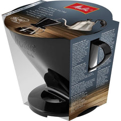 MELITTA 1x6 koffiefilterhouder - Zwart