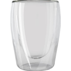 MELITTA Lot de 2 tasses à café allongées en verre borosilicate, 200 ml, transparent