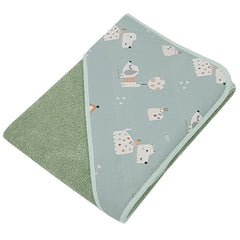Hooded Towel Dogs/Mint