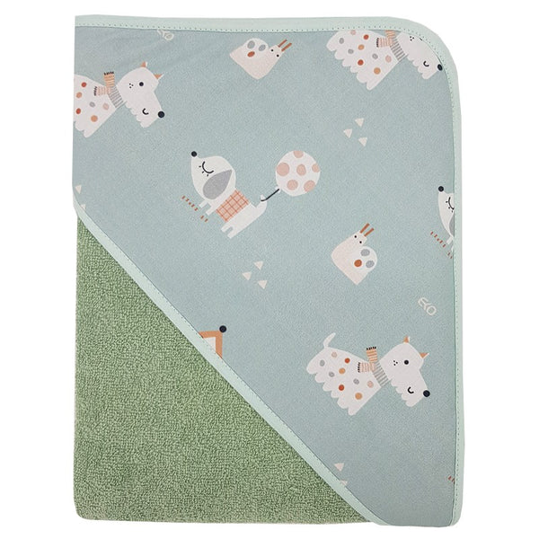 Hooded Towel Dogs/Mint