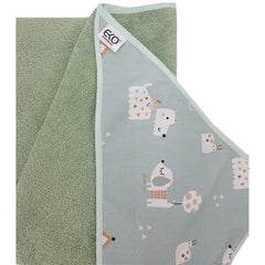 Hooded Towel Dogs/Mint