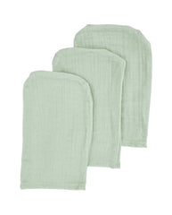 Mousseline Badwasmix, 3 stuks, Mint