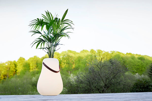 Flower pot L with LED Multicolour Ø 34 cm
