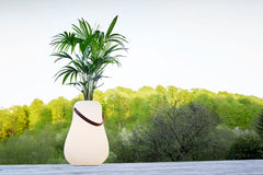 Flower pot L with LED Multicolour Ø 34 cm