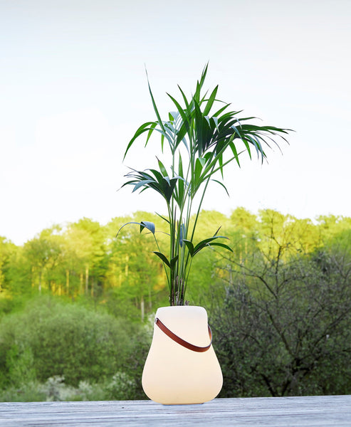 Flower pot L with LED Multicolour Ø 34 cm