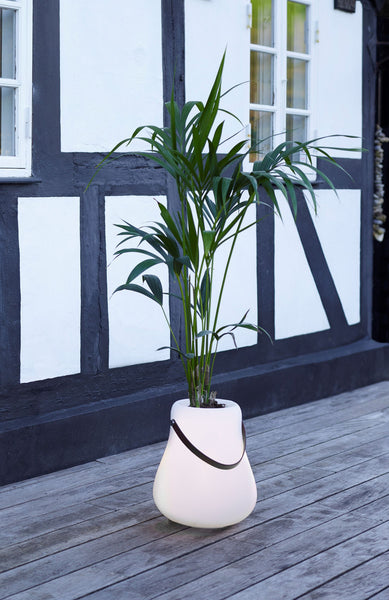 Flower pot L with LED Multicolour Ø 34 cm