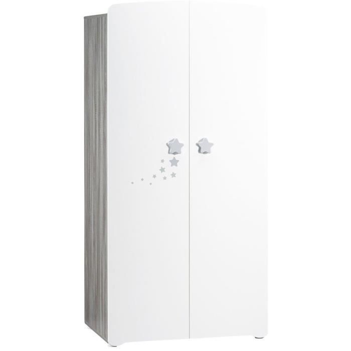 "Baby Price Wardrobe Nursery 2 Doors - New Nao"