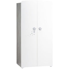 "Baby Price Wardrobe Nursery 2 Doors - New Nao"