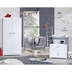 "Baby Price Wardrobe Nursery 2 Doors - New Nao"