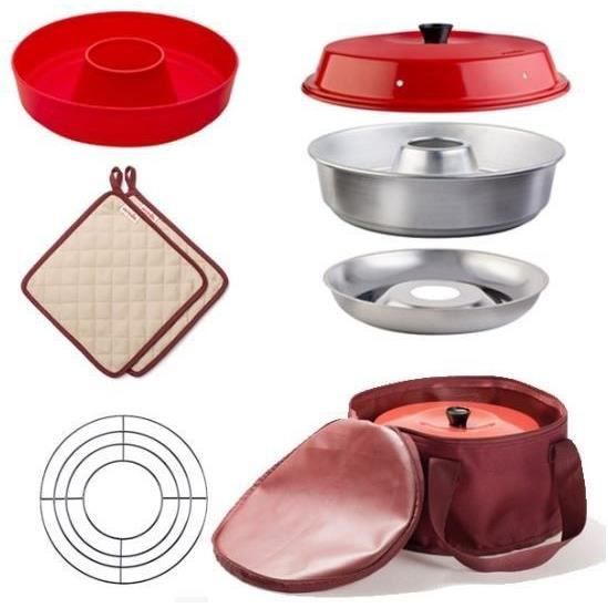 Omnia Pack 1: Oven + Bag + 2 Pot Holders + Grill + Silicone Mold