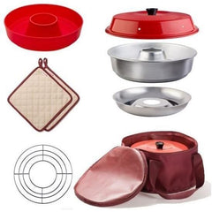 Omnia Pack 1: Oven + Bag + 2 Pot Holders + Grill + Silicone Mold