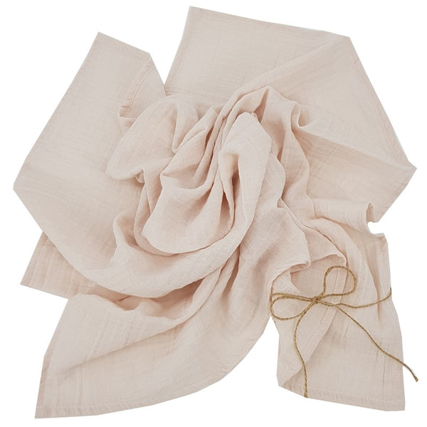 Mousseline hydrofiele doek en luier 80 x 80 cm, 1 stuk, beige