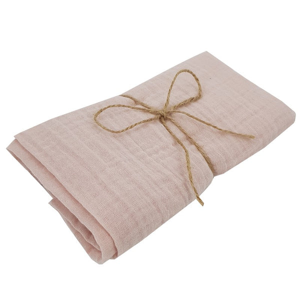Mousseline hydrofiele doek en luier, 80 x 80 cm, 1 stuk, roze