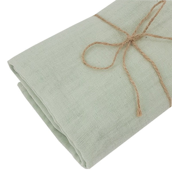 Muslin swaddle & nappy 80 x 80 cm, 2 pcs, mint