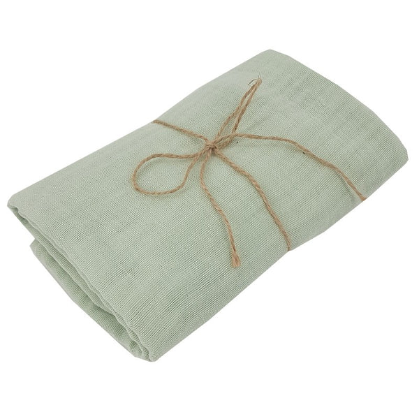 Muslin swaddle & nappy 80 x 80 cm, 2 pcs, mint