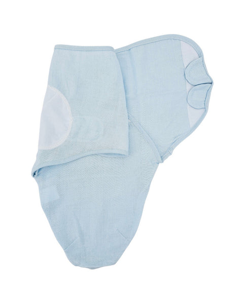 Baby Muslin Wrap 3-6 kg BLUE
