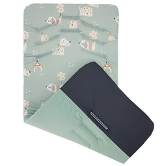Traagschuim babyzitje voor kinderwagens/buggy's HONDEN
