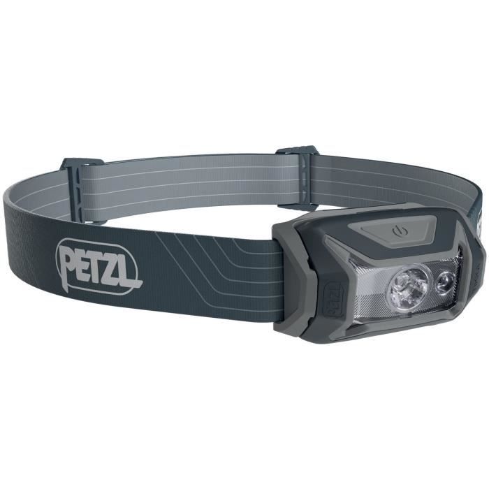 Headlamp - PETZL - TIKKA - 350 lumens - Includes 3 AAA/LR03 batteries - Gray