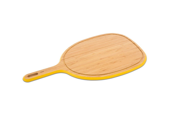 Cutting board 57 x 31 cm with handle and juice groove