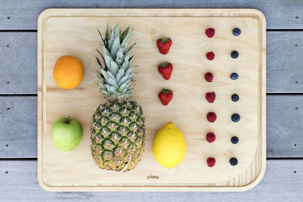 Cutting board 50x40 cm with juice groove