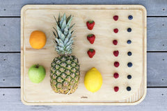 Cutting board 50x40 cm with juice groove