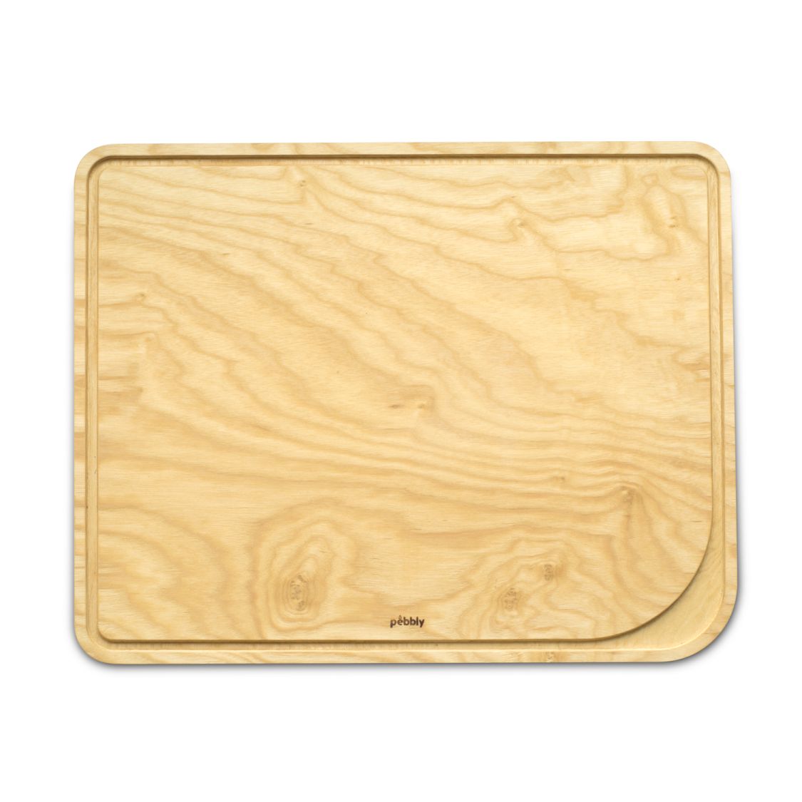 Cutting board 35 x 25 cm with juice groove