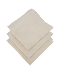 Langes en mousseline 30 x 30 cm, 3 pièces, Latte