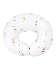 Velvet nursing crescent pillow - Ballerina Mouse