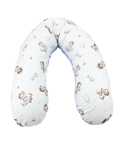 Velvet nursing pillow Pilot Bear