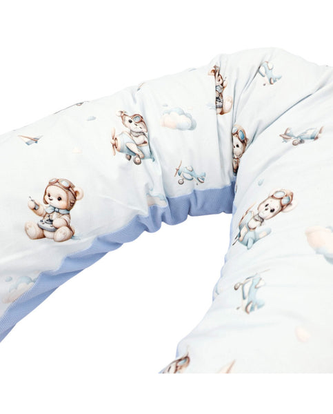 Velvet nursing pillow Pilot Bear