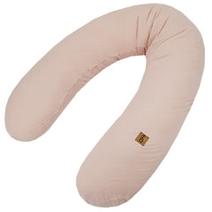 Mousseline kussen voor mama en baby - Roze