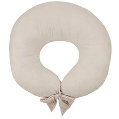 Beige muslin feeding crescent