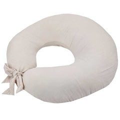 Beige muslin feeding crescent