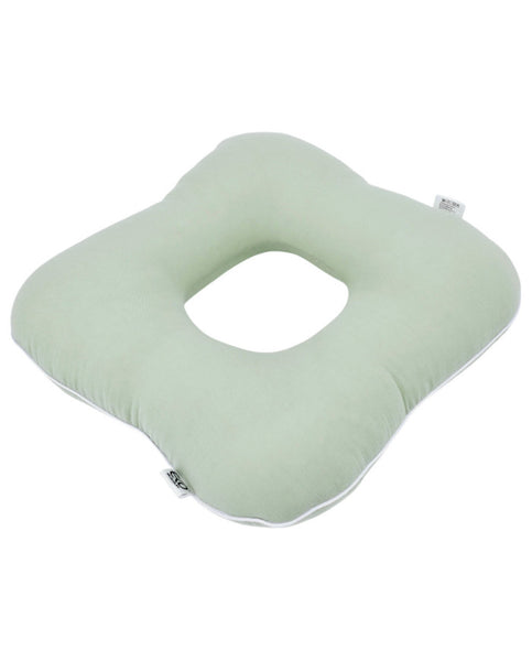 Oreiller de maternité en mousseline menthe